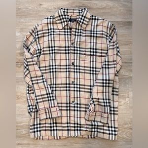 Authentic Burberry Women’s Long Sleeve Button Down